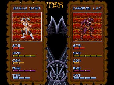 Golden Axe Legend - Screenshot - Game Select Image