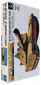 Garry Kitchen's Super Battletank: War in the Gulf  - Box - 3D Image