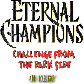 Eternal Champions: Challenge from the Dark Side: AI Nerf - Clear Logo Image