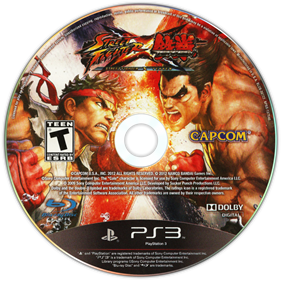 Street Fighter X Tekken - Disc Image