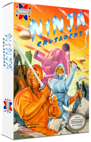 Ninja Crusaders - Box - 3D Image