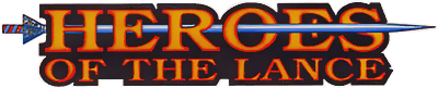 Heroes of the Lance - Clear Logo