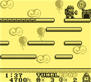 Tumble Pop - Screenshot - Gameplay Image