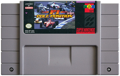 F1 Pole Position - Fanart - Cart - Front Image