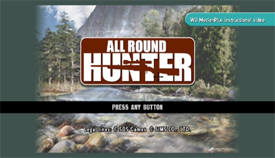 All Round Hunter - Screenshot - Game Title Image