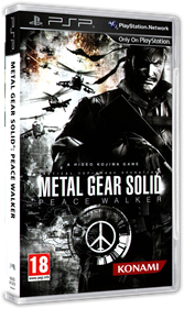 Metal Gear Solid: Peace Walker - Box - 3D Image