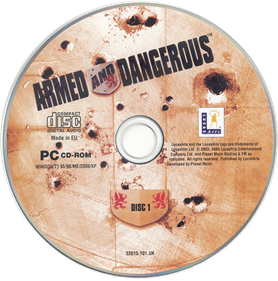 Armed and Dangerous - Disc Image