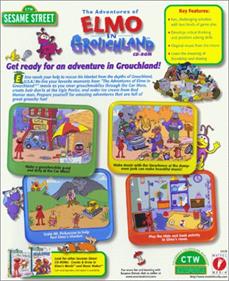 Sesame Street: The Adventures of Elmo in Grouchland - Box - Back Image