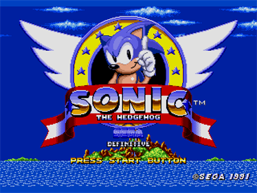 Sonic 1 Definitive - Screenshot - Game Title Image