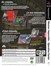 Mission: Impossible: Operation Surma - Box - Back Image