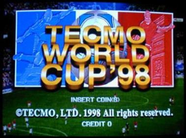 Tecmo World Cup '98 - Screenshot - Game Title Image