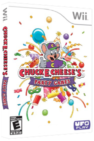 Chuck E. Cheese's Party Games - Box - 3D Image