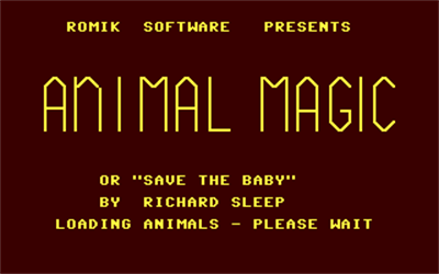 Animal Magic - Screenshot - Game Title Image