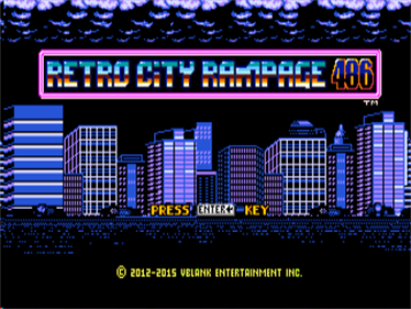 Retro City Rampage 486 - Screenshot - Game Title Image