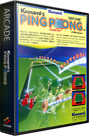 Konami's Ping-Pong - Box - 3D Image