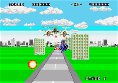 Super Thunder Blade - Screenshot - Gameplay Image