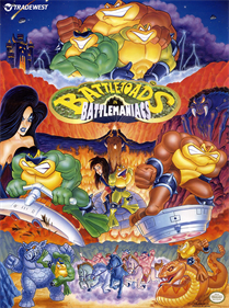 Battletoads in Battlemaniacs - Arcade - Marquee Image