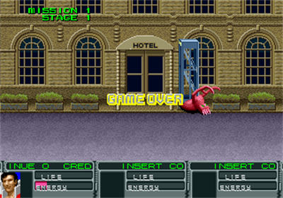 Alien Storm - Screenshot - Game Over Image