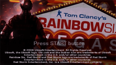 Tom Clancy's Rainbow Six: Vegas - Screenshot - Game Title Image