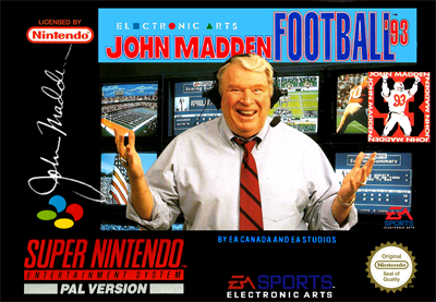 John Madden Football '93 - Box - Front Image