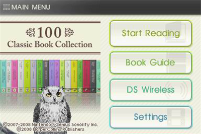 100 Classic Books - Screenshot - Game Title Image