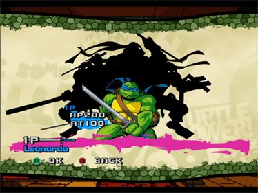 Teenage Mutant Ninja Turtles 3: Mutant Nightmare - Screenshot - Game Select Image