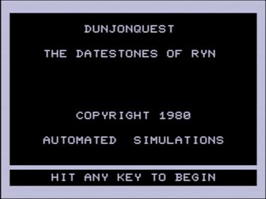 Datestones of Ryn - Screenshot - Game Title Image