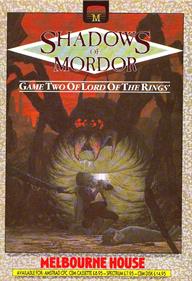 Shadows of Mordor: Game Two of Lord of the Rings - Advertisement Flyer - Front Image