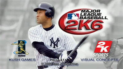 Major League Baseball 2K6 - Screenshot - Game Title Image
