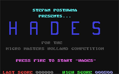 Hades - Screenshot - Game Title Image