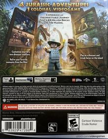 LEGO Jurassic World - Box - Back Image