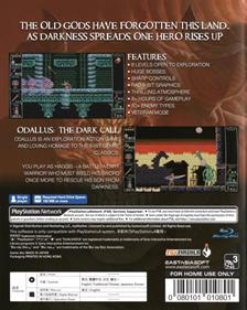Odallus: The Dark Call - Box - Back Image
