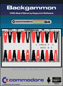 Backgammon (Keypunch Software) - Fanart - Box - Front Image