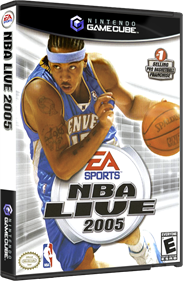 NBA Live 2005 - Box - 3D Image