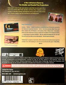 Broken Age - Box - Back Image