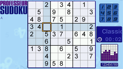 Carol Vorderman's Sudoku - Screenshot - Gameplay Image