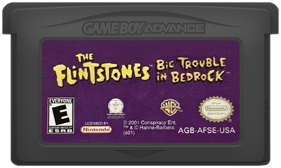 The Flintstones: Big Trouble in Bedrock - Cart - Front Image