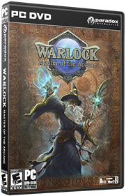 Warlock: Master of the Arcane - Box - 3D Image