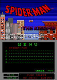 Spider-Man vs The Kingpin - Screenshot - Game Title Image