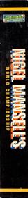 Nigel Mansell's World Championship - Box - Spine Image