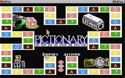 Pictionary: The Game of Quick Draw - Screenshot - Game Title Image