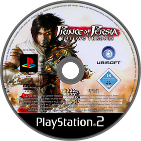 Prince of Persia: The Two Thrones - Disc Image