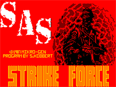 Strike Force SAS - Screenshot - Game Title Image