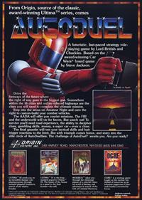 AutoDuel - Advertisement Flyer - Front Image