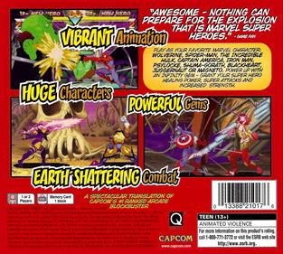 Marvel Super Heroes - Box - Back Image