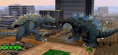 Godzilla: Destroy All Monsters Melee - Screenshot - Gameplay Image