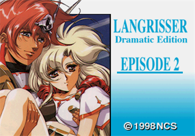 Langrisser Dramatic Edition - Screenshot - Game Title Image