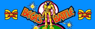 Bega's Battle - Arcade - Marquee Image