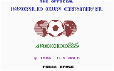 World Cup Carnival - Screenshot - Game Title Image