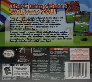 Gummy Bears Minigolf - Box - Back Image